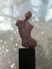 BROKEN WOMAN, Bronze on marble, 38cm (15in)