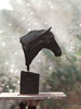 BEAUTIFUL HORSE, Bronze, 33cm (13in)