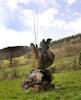 SONG OF THE EARTH, Bronze, 3/4 Tonne, Shown at Royal Academy, Eastnor Castle and Gloucester Cathedral